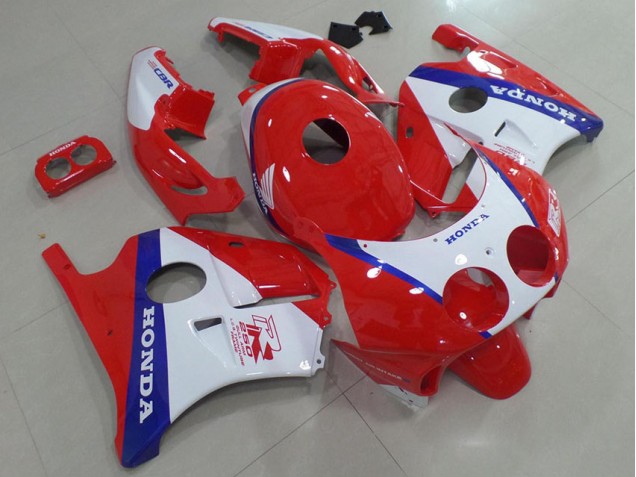 Discount 1991-1998 Blue Red White Honda CBR250RR MC22 Replacement Motorcycle Fairings UK Discount 1991-1998 Blue Red White Honda CBR250RR MC22 Replacement Motorcycle Fairings UK