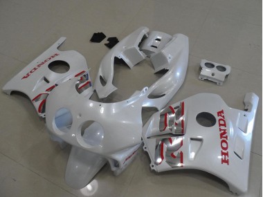 Discount 1991-1998 Pearl White Red Honda CBR250RR MC22 Motorcylce Fairings UK