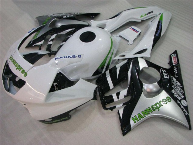 Discount 1995-1998 White Green Hannspree Honda CBR600 F3 Motorcycle Fairings Kit UK Discount 1995-1998 White Green Hannspree Honda CBR600 F3 Motorcycle Fairings Kit UK