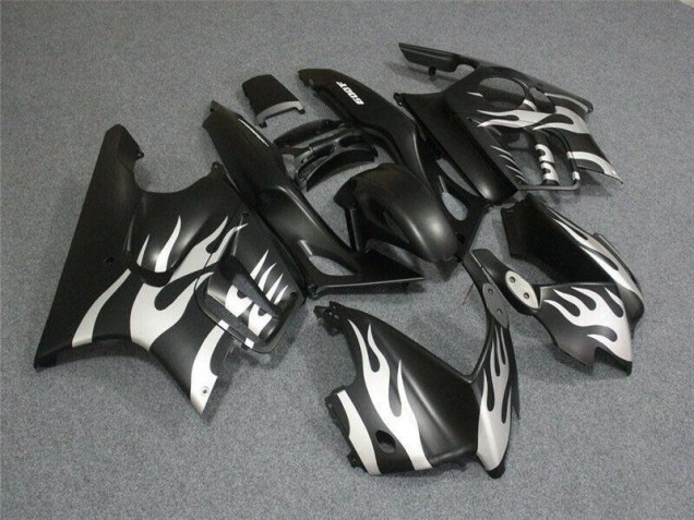 Discount 1995-1998 Black White Flame Honda CBR600 F3 Motorbike Fairing UK Discount 1995-1998 Black White Flame Honda CBR600 F3 Motorbike Fairing UK