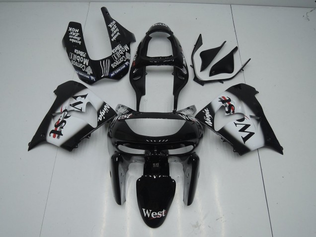 Discount 1998-1999 Black West Kawasaki ZX9R Bike Fairing UK Discount 1998-1999 Black West Kawasaki ZX9R Bike Fairing UK