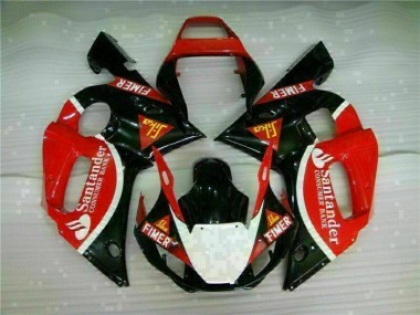 Discount 1998-2002 Red Black Yamaha YZF R6 Motorcyle Fairings UK