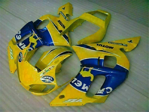 Discount 1998-2002 Yellow Blue Yamaha YZF R6 Motorcycle Fairing Kit UK Discount 1998-2002 Yellow Blue Yamaha YZF R6 Motorcycle Fairing Kit UK
