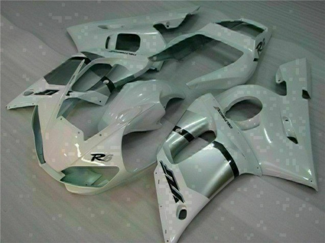 Discount 1998-2002 White Yamaha YZF R6 Motorbike Fairing UK Discount 1998-2002 White Yamaha YZF R6 Motorbike Fairing UK