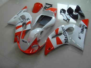 Discount 1998-2002 White Red Marlboro Yamaha YZF R6 Motorbike Fairing UK
