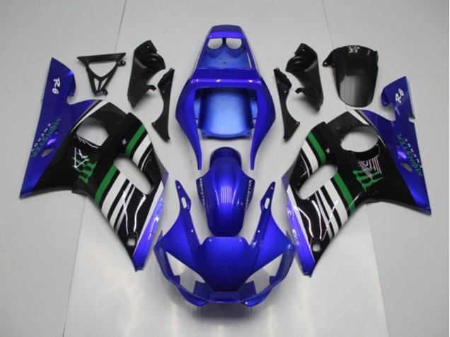Discount 1998-2002 Blue Monster Yamaha YZF R6 Motor Bike Fairings UK Discount 1998-2002 Blue Monster Yamaha YZF R6 Motor Bike Fairings UK