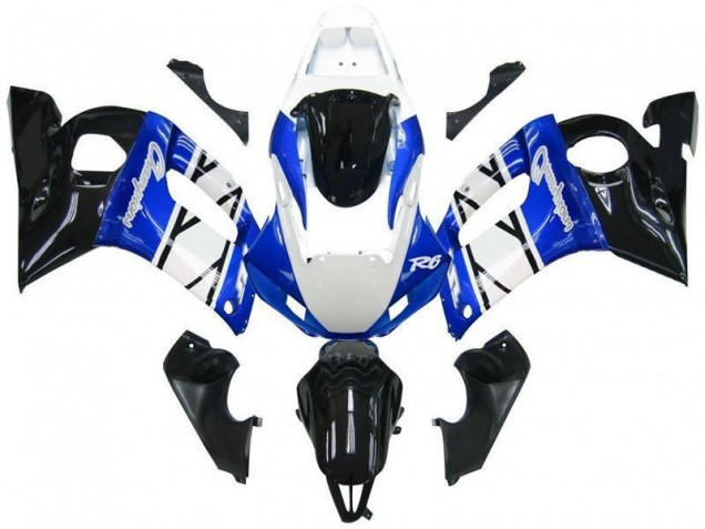 Discount 1998-2002 Blue Black Champions Yamaha YZF R6 Motor Fairings UK
