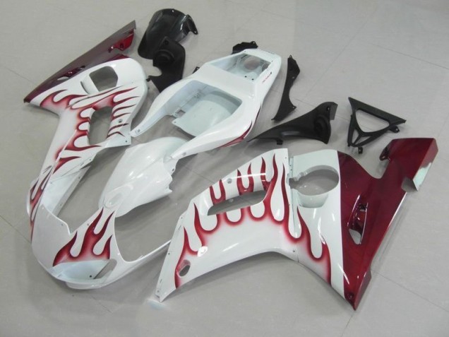 Discount 1998-2002 Red Flame Yamaha YZF R6 Motorcycle Fairing UK Discount 1998-2002 Red Flame Yamaha YZF R6 Motorcycle Fairing UK