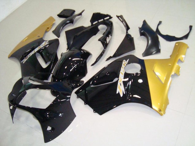 Discount 2000-2001 Black Gold Kawasaki ZX12R Motor Bike Fairings UK Discount 2000-2001 Black Gold Kawasaki ZX12R Motor Bike Fairings UK