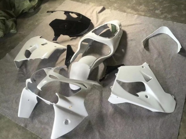 Discount 2000-2001 Pure White Glossy Black Kawasaki ZX9R Motorcycle Fairings Kits UK Discount 2000-2001 Pure White Glossy Black Kawasaki ZX9R Motorcycle Fairings Kits UK