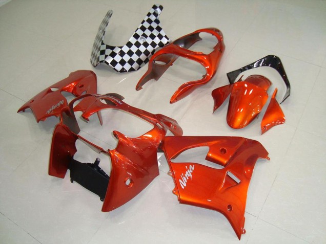 Discount 2000-2001 Orange Kawasaki ZX9R Motorbike Fairings UK Discount 2000-2001 Orange Kawasaki ZX9R Motorbike Fairings UK