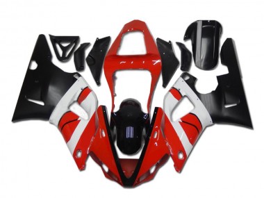 Discount 2000-2001 Red White Black Yamaha YZF R1 Replacement Fairings UK