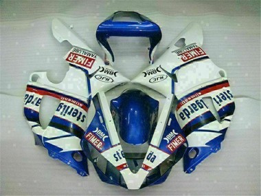 Discount 2000-2001 Blue White Yamaha YZF R1 Replacement Fairings UK