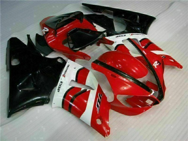 Discount 2000-2001 Red Yamaha YZF R1 Motorcycle Fairings Kit UK
