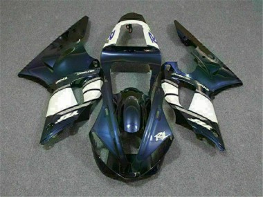 Discount 2000-2001 Blue Yamaha YZF R1 Motorcycle Fairing Kits UK
