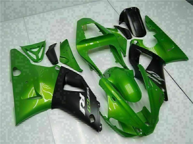 Discount 2000-2001 Green Yamaha YZF R1 Motorcyle Fairings UK Discount 2000-2001 Green Yamaha YZF R1 Motorcyle Fairings UK