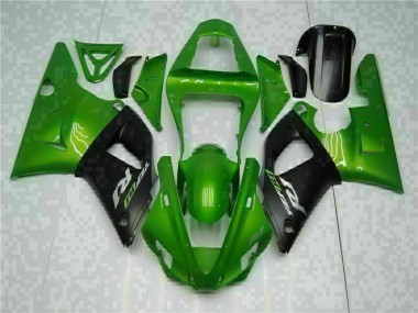 Discount 2000-2001 Green Yamaha YZF R1 Motorcyle Fairings UK