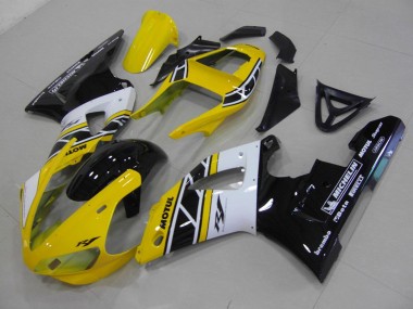 Discount 2000-2001 Yellow Anniversary Yamaha YZF R1 Motorbike Fairing Kits UK