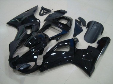 Discount 2000-2001 Black Yamaha YZF R1 Motorcycle Fairing Kits UK