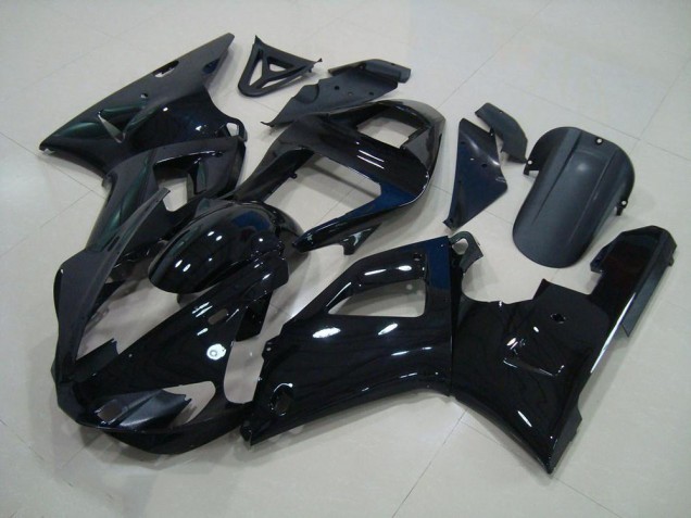Discount 2000-2001 Black Yamaha YZF R1 Motorcycle Fairing Kits UK