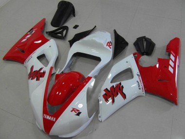 Discount 2000-2001 Red White Race Yamaha YZF R1 Motorbike Fairing UK