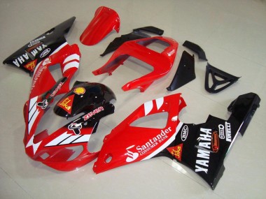 Discount 2000-2001 Santander Yamaha YZF R1 Motorcycle Fairings Kit UK