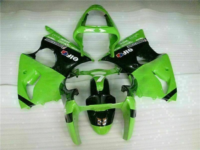 Discount 2000-2002 Green Black Kawasaki ZX6R Bike Fairings UK Discount 2000-2002 Green Black Kawasaki ZX6R Bike Fairings UK