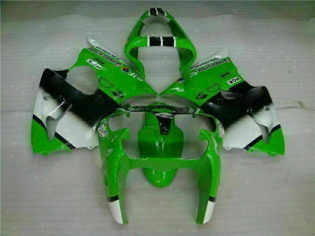 Discount 2000-2002 Green Black Kawasaki ZX6R Motorbike Fairing UK Discount 2000-2002 Green Black Kawasaki ZX6R Motorbike Fairing UK