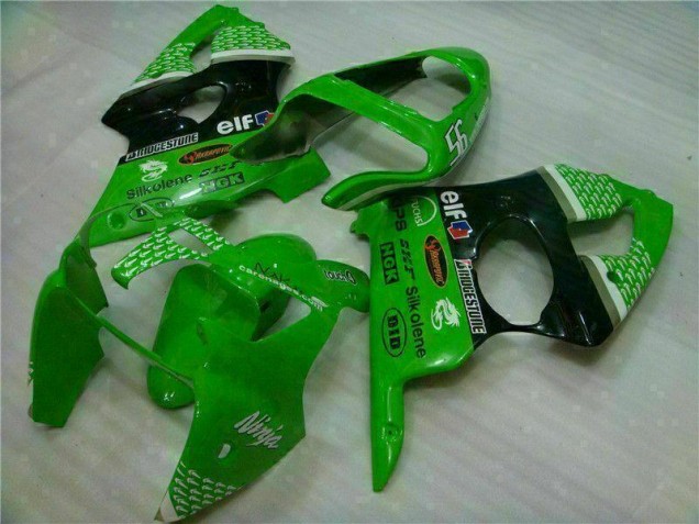 Discount 2000-2002 Green Black Kawasaki ZX6R Motor Bike Fairings UK Discount 2000-2002 Green Black Kawasaki ZX6R Motor Bike Fairings UK
