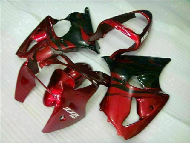 Discount 2000-2002 Red Black Kawasaki ZX6R Bike Fairing Kit UK Discount 2000-2002 Red Black Kawasaki ZX6R Bike Fairing Kit UK