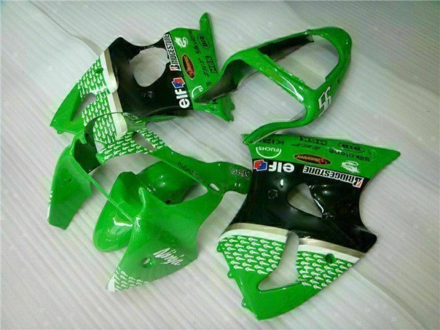 Discount 2000-2002 Green Black Kawasaki ZX6R Motorcycle Bodywork UK Discount 2000-2002 Green Black Kawasaki ZX6R Motorcycle Bodywork UK