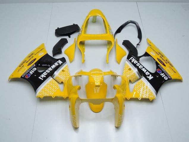 Discount 2000-2002 Yellow Arrow Kawasaki ZX6R Motorcylce Fairings UK Discount 2000-2002 Yellow Arrow Kawasaki ZX6R Motorcylce Fairings UK