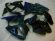 Discount 2000-2002 Black with Blue Flame Kawasaki ZX6R Motorbike Fairings UK Discount 2000-2002 Black with Blue Flame Kawasaki ZX6R Motorbike Fairings UK