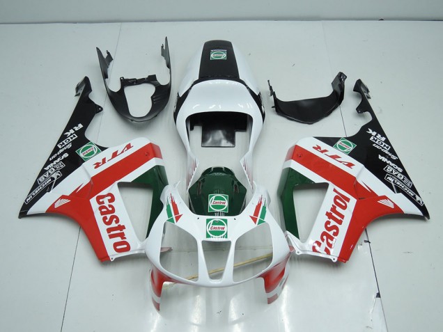 Discount 2000-2006 White Black Red Castro Honda VTR1000 Bike Fairings UK Discount 2000-2006 White Black Red Castro Honda VTR1000 Bike Fairings UK