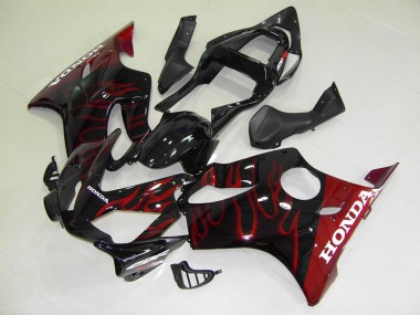 Discount 2001-2003 Red Flame Honda CBR600 F4i Motorcycle Replacement Fairings UK
