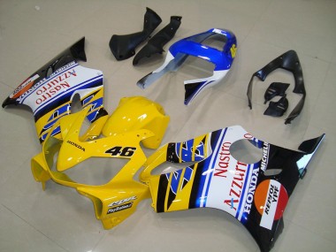 Discount 2001-2003 Yellow Honda CBR600 F4i Motorcycle Fairings UK