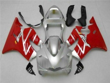 Discount 2001-2003 Silver Red Honda CBR600 F4i Bike Fairings UK