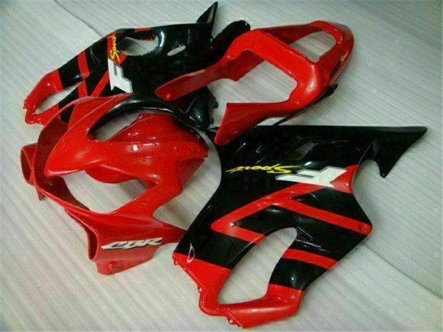 Discount 2001-2003 Red Black Honda CBR600 F4i Motorcycle Fairings Kits UK