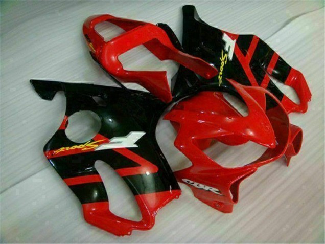 Discount 2001-2003 Red Black Honda CBR600 F4i Motorcycle Fairings Kits UK