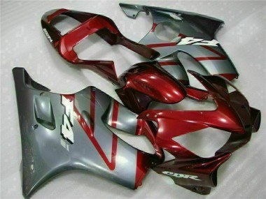 Discount 2001-2003 Red Silver Honda CBR600 F4i Moto Fairings UK
