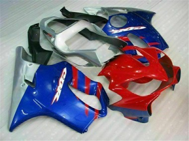 Discount 2001-2003 Blue Red Honda CBR600 F4i Motorbike Fairings UK
