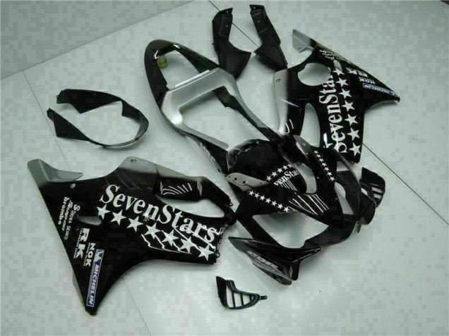 Discount 2001-2003 Black White Seven Stars Honda CBR600 F4i Bike Fairing UK Discount 2001-2003 Black White Seven Stars Honda CBR600 F4i Bike Fairing UK
