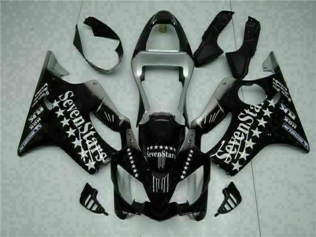 Discount 2001-2003 Black White Seven Stars Honda CBR600 F4i Bike Fairing UK Discount 2001-2003 Black White Seven Stars Honda CBR600 F4i Bike Fairing UK