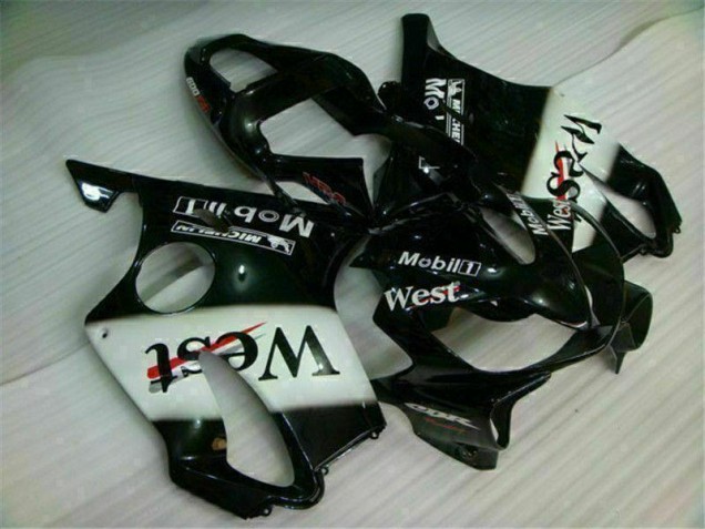 Discount 2001-2003 White Black West Honda CBR600 F4i Bike Fairings UK Discount 2001-2003 White Black West Honda CBR600 F4i Bike Fairings UK