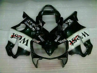 Discount 2001-2003 White Black West Honda CBR600 F4i Bike Fairings UK