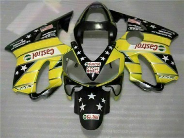 Discount 2001-2003 Yellow Black Castrol Cycle World Honda CBR600 F4i Motorcycle Bodywork UK