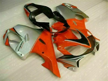 Discount 2001-2003 Red Silver Honda CBR600 F4i Motorcycle Fairing Kits UK