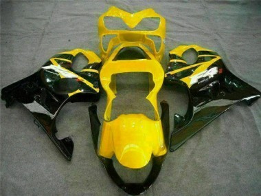 Discount 2001-2003 Yellow Black Honda CBR600 F4i Bike Fairings UK