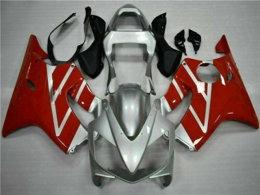 Discount 2001-2003 Red Silver Honda CBR600 F4i Motor Bike Fairings UK