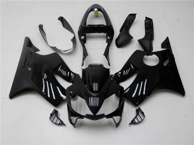 Discount 2001-2003 Glossy Black Honda CBR600 F4i Motorbike Fairing Kits UK
